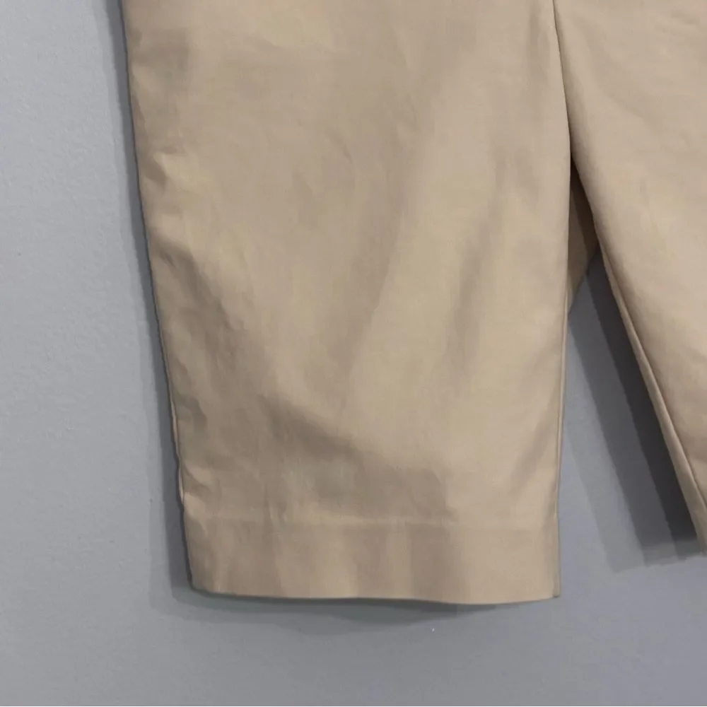 Lauren Ralph Lauren | Women’s Classic Tan Bermuda Chino 10” Casual Shorts Size 6